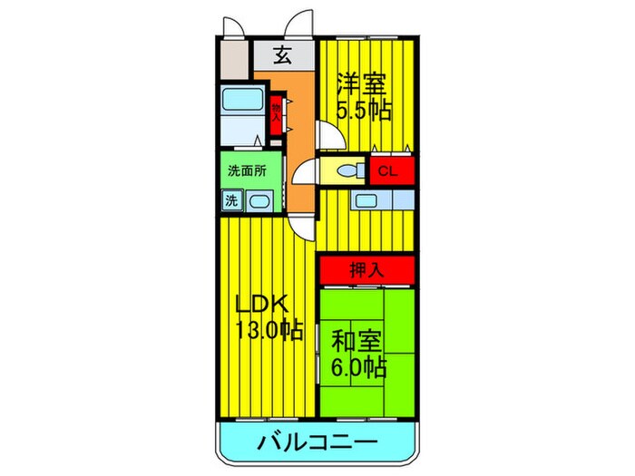 ラフィーネ香里園の物件間取画像
