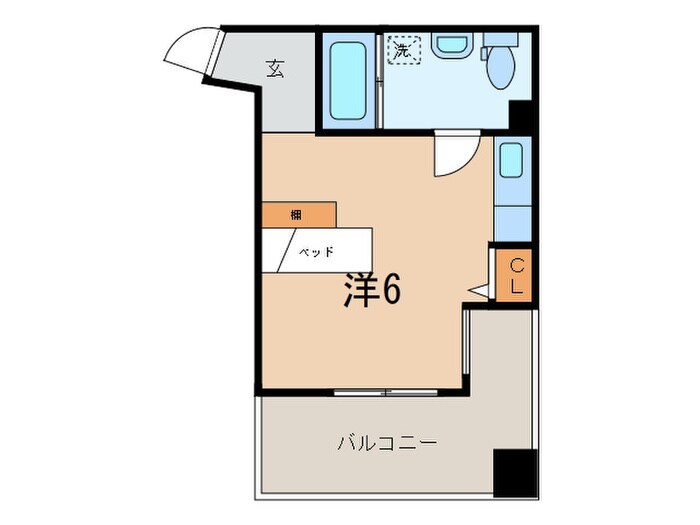 エルーテの物件間取画像