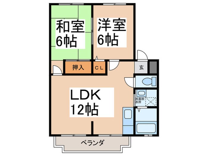 ア－バン春日の物件間取画像