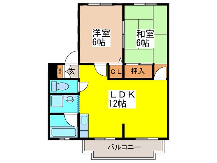 ア－バン春日の物件間取画像