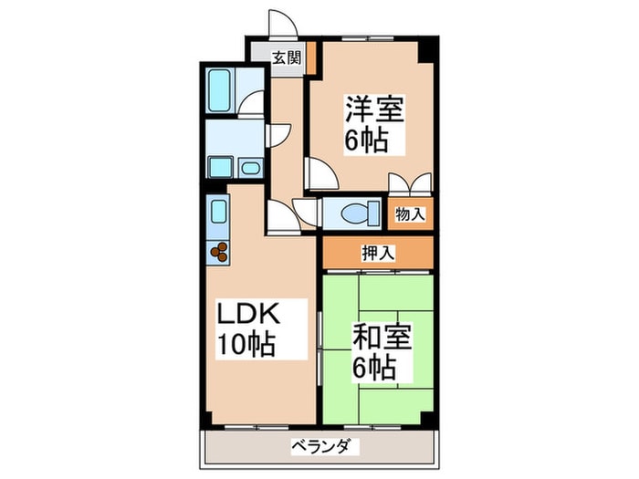 レクシア泉尾の物件間取画像