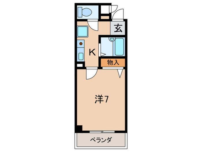 アーク大島の物件間取画像