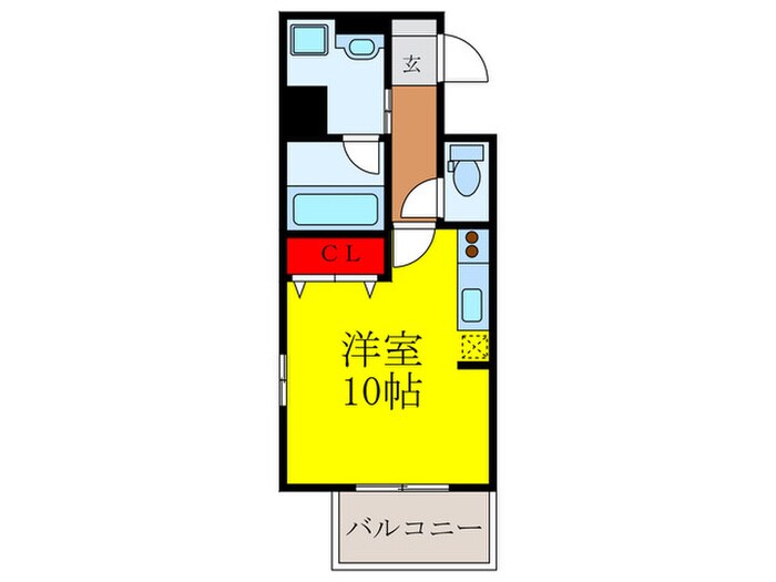 ドルチェヴィータ池田DUEの物件間取画像