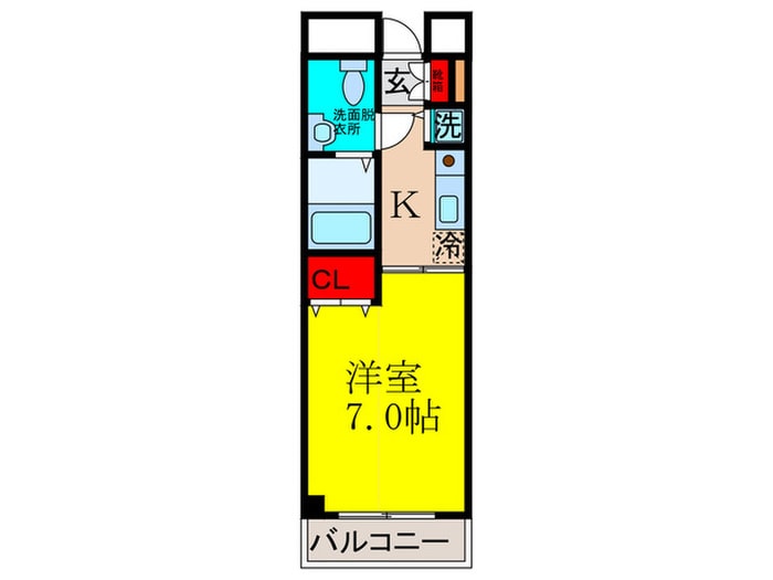 サンピラー茨木ｂｙＫ＆Ｉの物件間取画像