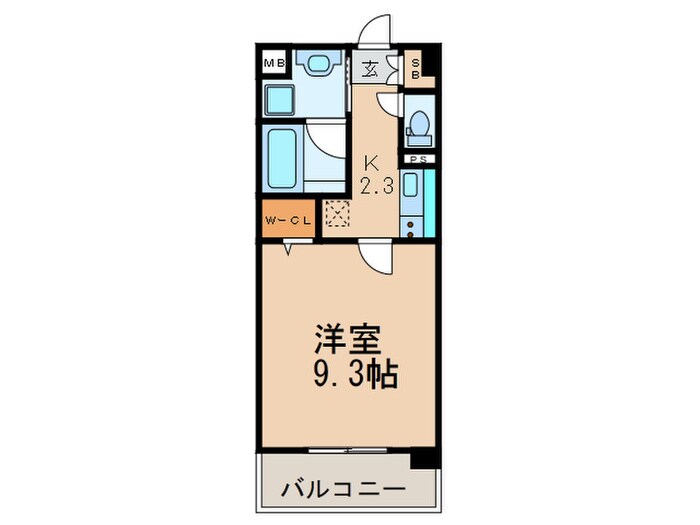 グランリールの物件間取画像