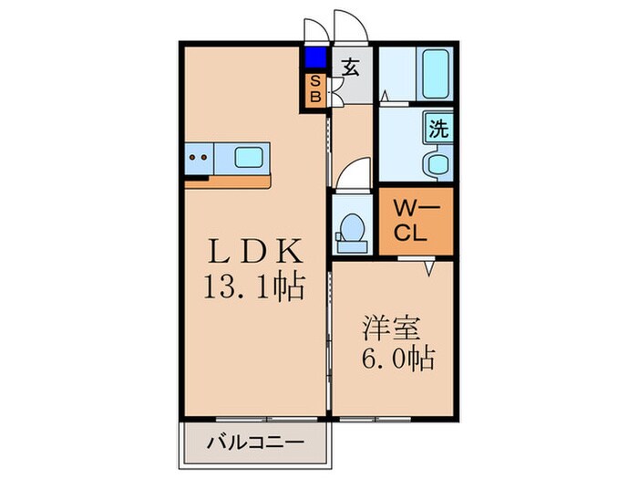 物件間取画像