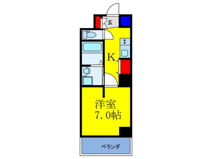 サンヴィラ千林の物件間取画像