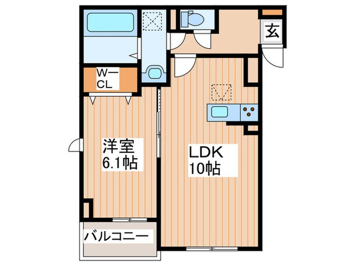 仮)池田北町アパートの物件間取画像