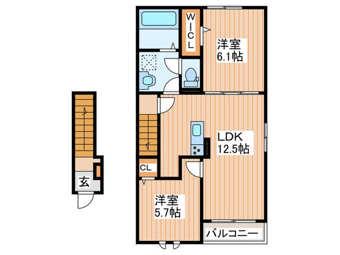 仮）池田2丁目アパートの物件間取画像