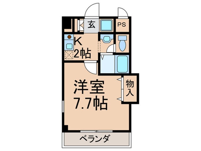 Ｍ　ＰＬＡＺＡ住吉公園壱番館の物件間取画像