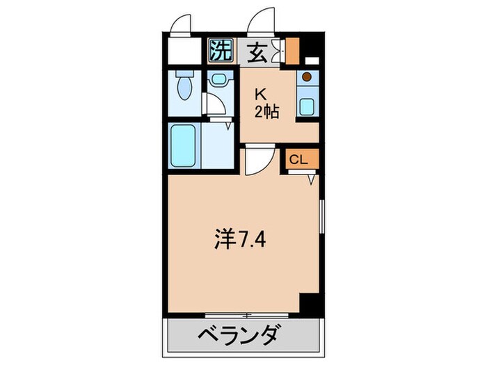 Ｍ　ＰＬＡＺＡ住吉公園壱番館の物件間取画像