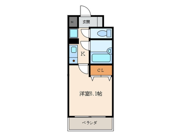 サンパティ－ク南塚口の物件間取画像