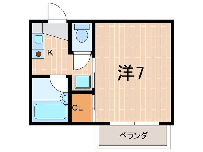 エステ－トＡＭＩの物件間取画像