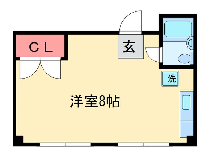 ファ－スト太子橋の物件間取画像