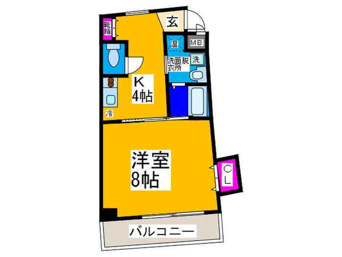 ウイングなかもずの物件間取画像