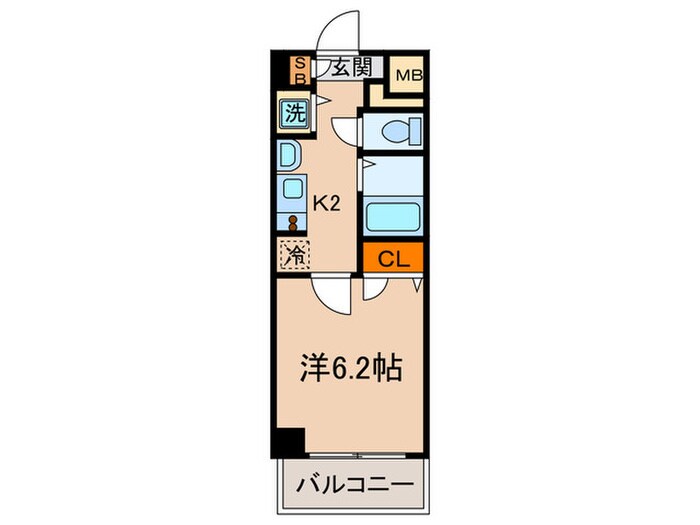 プレサンス京都鴨川彩華(403)の物件間取画像