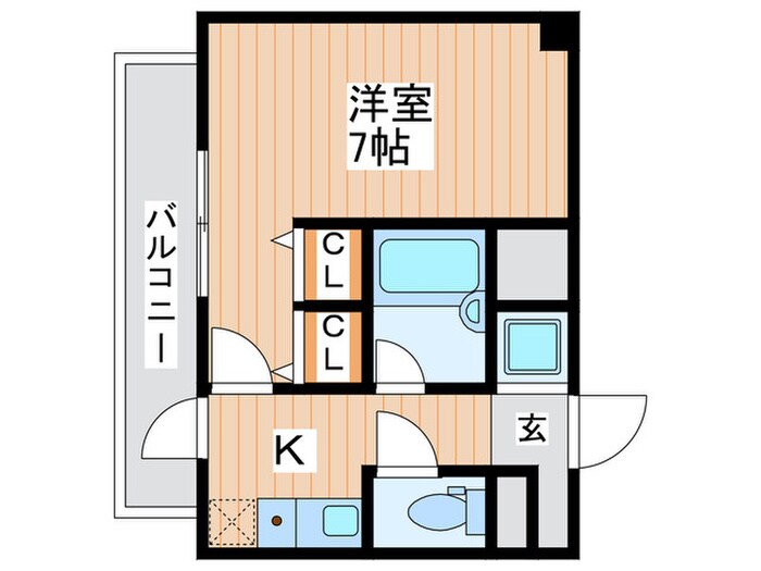 メゾン大和田の物件間取画像