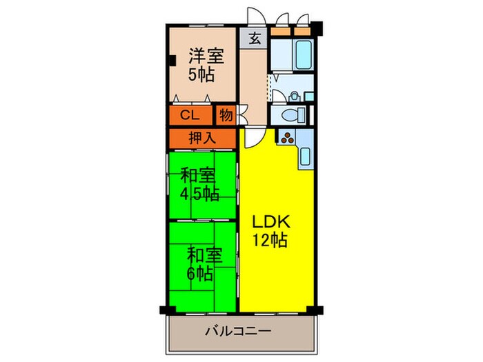 物件間取画像