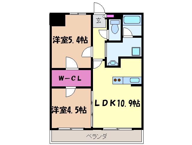 物件間取画像