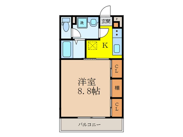 リブリ・クリスタル下穂積の物件間取画像