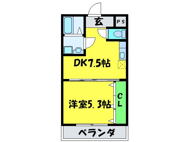 フジパレス東湊の物件間取画像