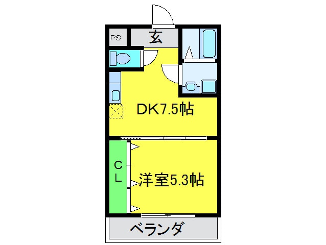 フジパレス東湊の物件間取画像