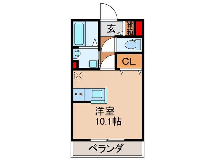 アールコート枚方東田宮の物件間取画像