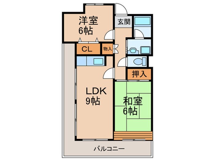 ラ・ルミエ－ルの物件間取画像