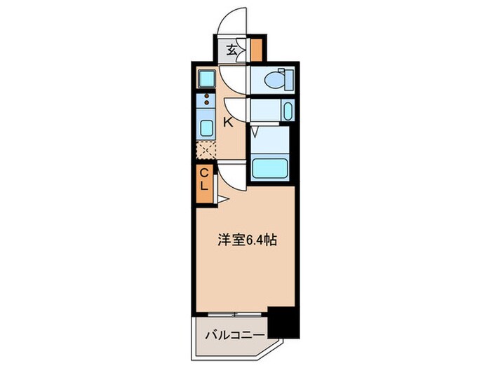 Alivis都島北通の物件間取画像