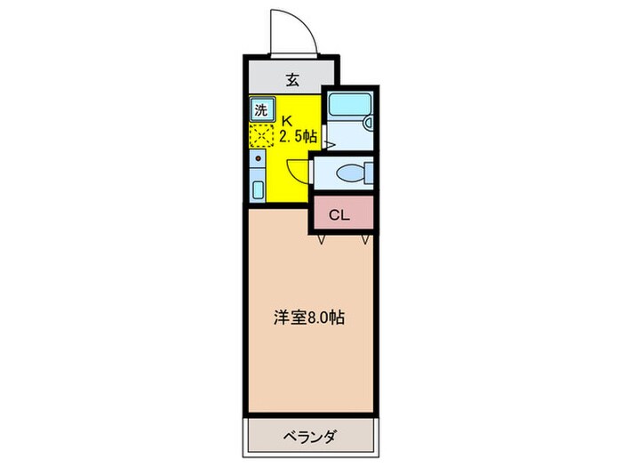 マンション豊島の物件間取画像