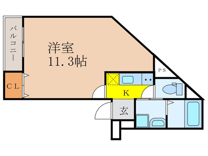 フジパレス新大阪ノースの物件間取画像