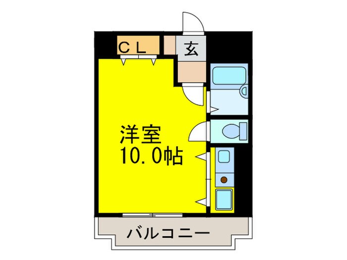 ヴィスペース１の物件間取画像