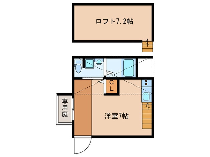 ＢＯＮＤＳ高井田の物件間取画像