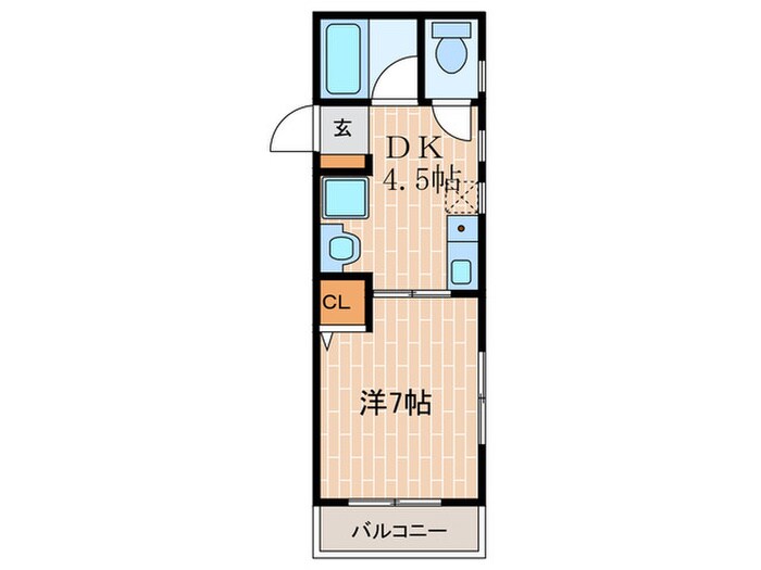 フォルツァ和田岬の物件間取画像