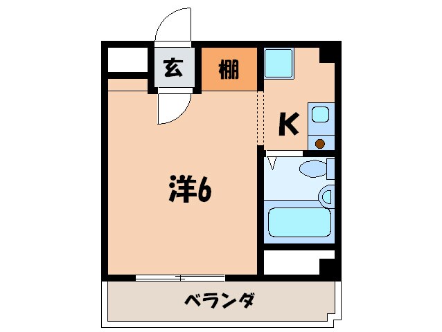 ジュネス七松の物件間取画像