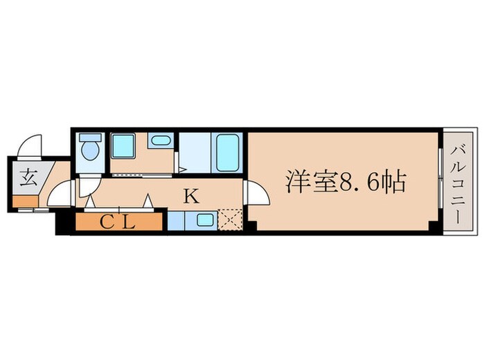 ドムスタレイアの物件間取画像