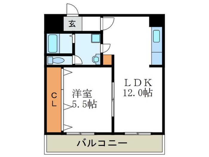 ハイツ材井の物件間取画像