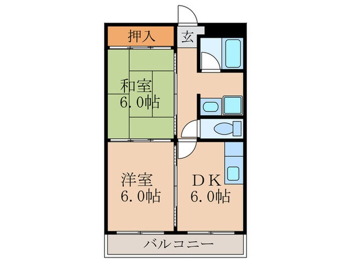 物件間取画像