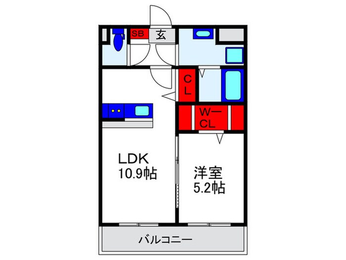 エルピスＵ２の物件間取画像