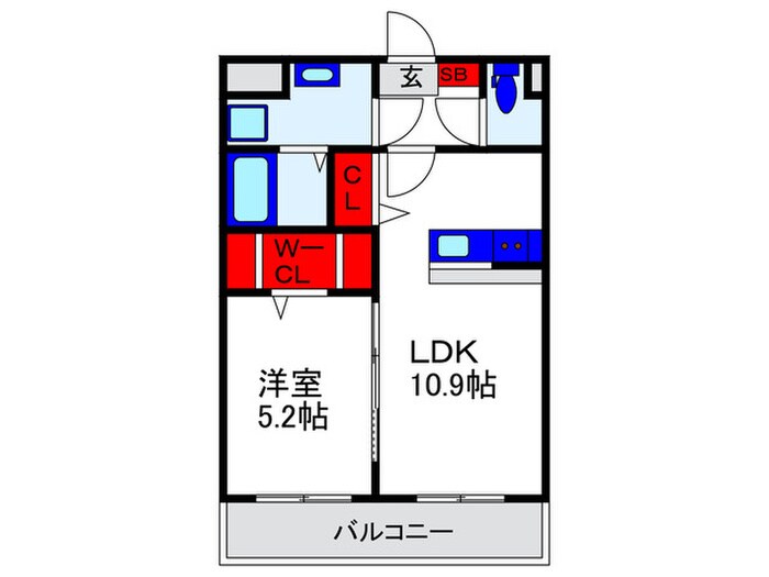 エルピスＵ２の物件間取画像