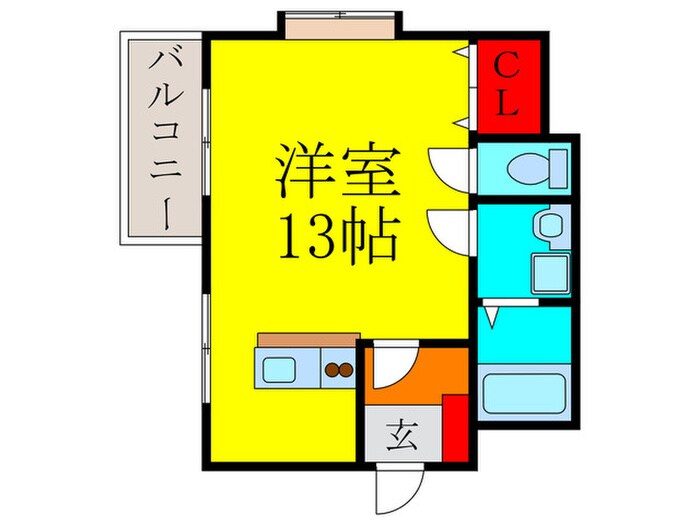 ロ－ゼンハイムセブンの物件間取画像