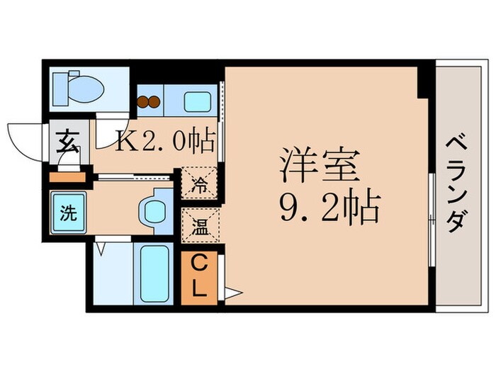 ファ－ビスコ－トHIGASHINOの物件間取画像