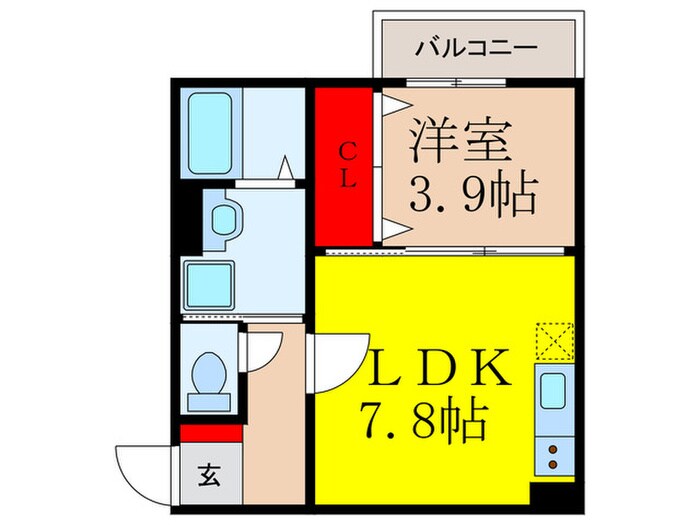物件間取画像