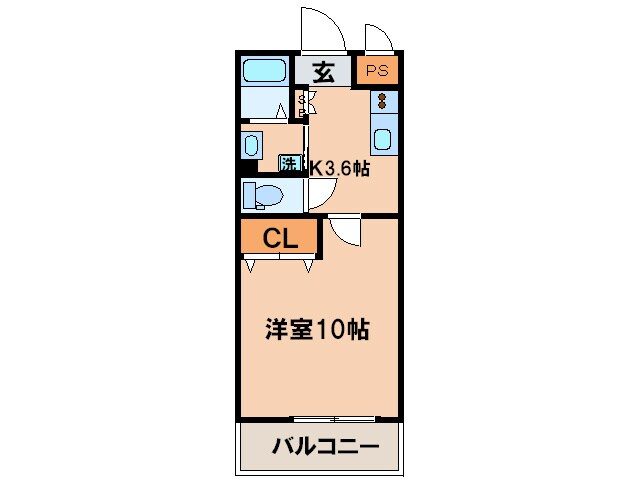 メディナ烏丸御池の物件間取画像