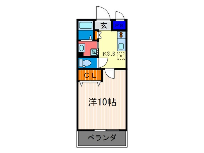 メディナ烏丸御池の物件間取画像