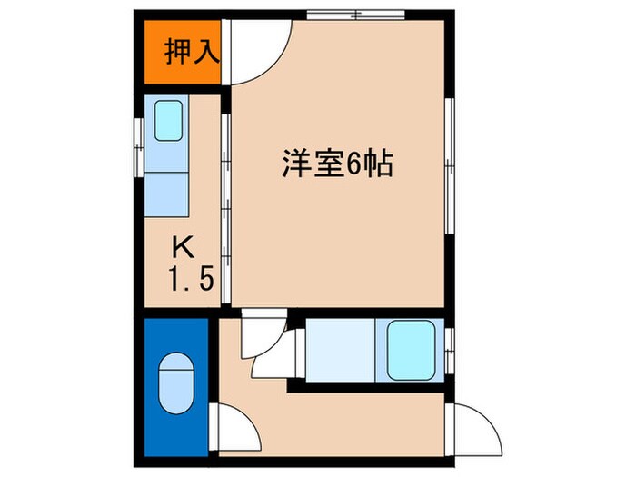 春日荘ハイツの物件間取画像