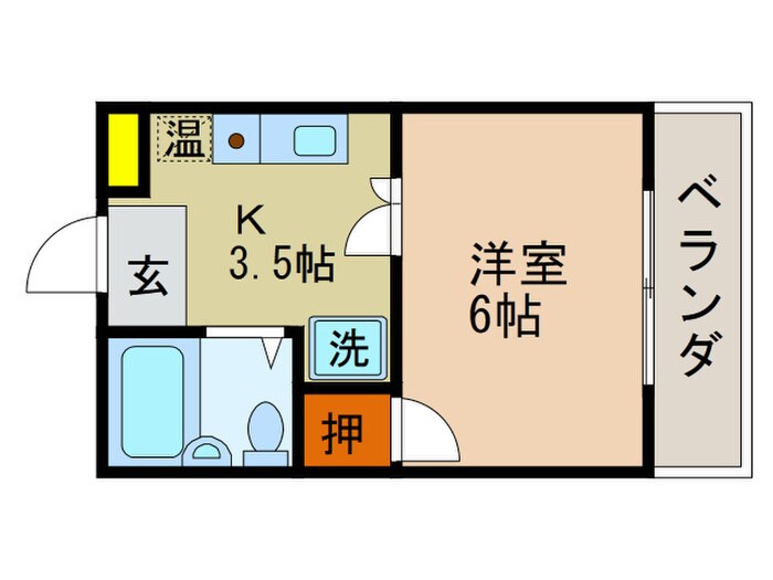 メゾンドムラジⅢの物件間取画像