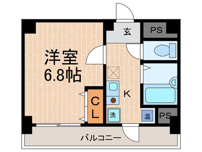 ラポール今津の物件間取画像