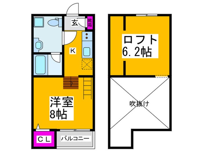 Ｏｒｓａ堺の物件間取画像