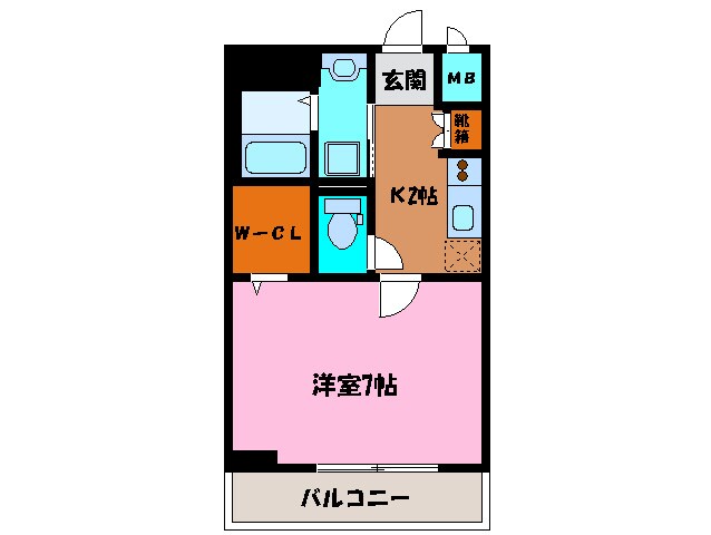 モンパルナスの物件間取画像